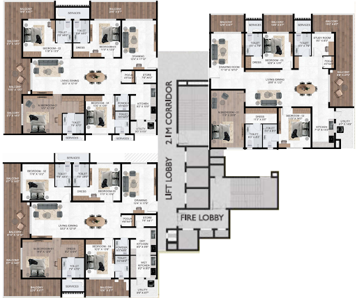 Floorplan Render example